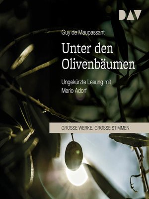 cover image of Unter den Olivenbäumen